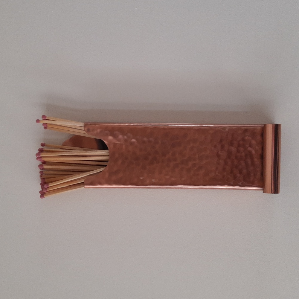 Copper Matchstick Holder